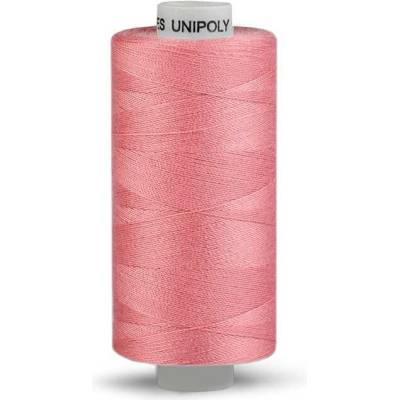 Polyesterové nitě Unipoly návin 500 m 372 Powder Pink