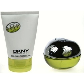 DKNY Be Delicious EDP 50 ml + tělové mléko 100 ml dárková sada