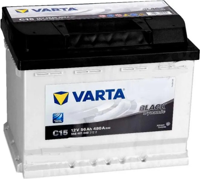 VARTA C15 Black Dynamic 56Ah EN 480A left+ (556 401 048) от 178,00 лв. 