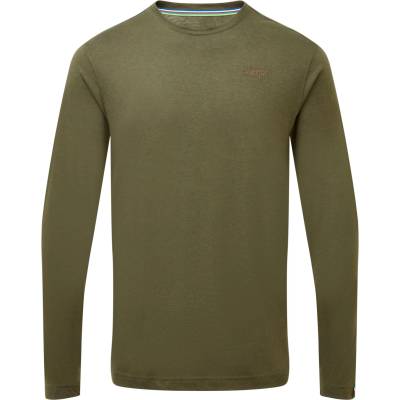 Sherpa Мъжка блуза с дълъг ръкав Sherpa Bali L/S Crew Longsleeve - Evergreen (216-8632-0113)
