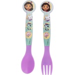 Stor Полипропиленови прибори Stor - Gabby's Dollhouse, 2 броя (21227) - baby