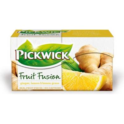 PICKWICK Čaj ovocný zázvor s citrónovou trávou 12 x 40 g