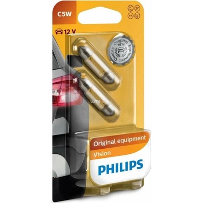 Philips Vision C5W 5W 2x (12844B2)