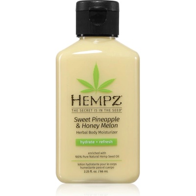 HEMPZ Sweet Pineapple Honey Melon хидратиращо мляко за тяло 66ml