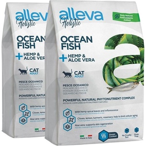 ALLEVA HOLISTIC Възрастна Котка Океанска Риба 2 x 10 кг