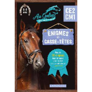Enigmes et Casse-têtes Au Galop du CE2 au CM1 | Béatrix Lot (2025)