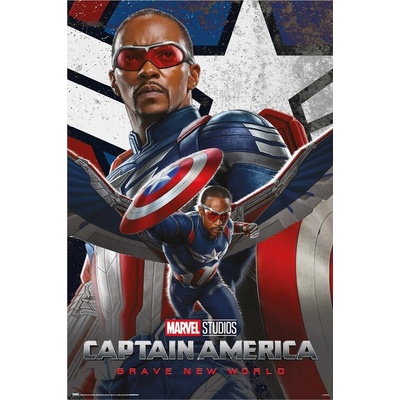 Plagát, Obraz - Captain America: Brave New World, 61 × 91.5 cm