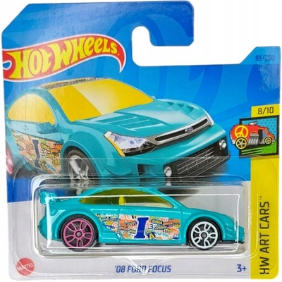 Mattel Hot Wheels 8/10 ART CARS 08 Ford Focus