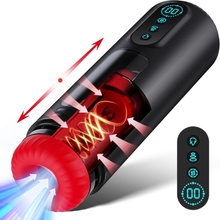 SuperLove Warm Pussy Automatic Masturbator with Vibrating, Sucking, Thrusting & Heating Functions