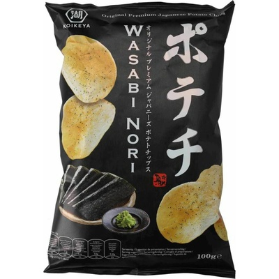 Koikeya wasabi nori chips 100 g