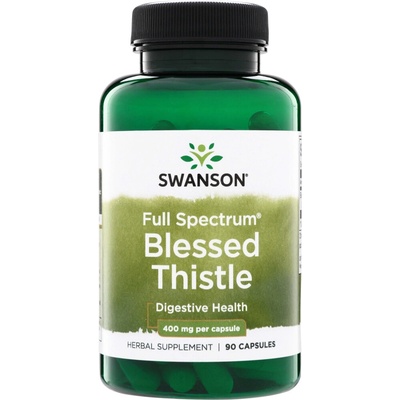 Swanson Benedikt Lékařský Blessed Thistle 400 mg 90 kapsúl
