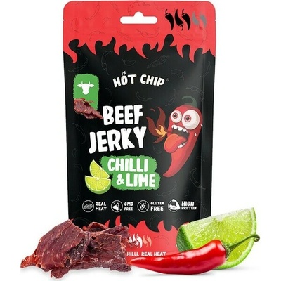 Hot chip JERKY CHILLI AND LIME 25 g