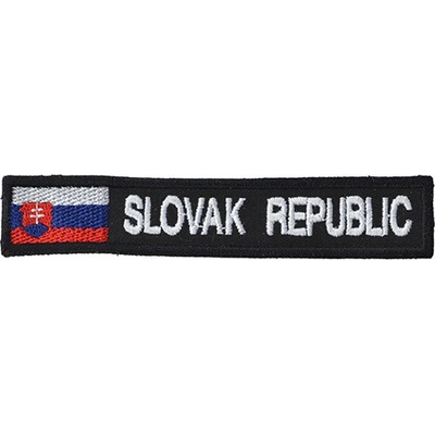 NAVYS Nášivka SLOVAK REPUBLIC + VLAJKA - FAREBNÁ