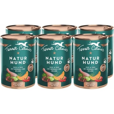 Terra Canis Naturhund Turkey & Duck 6 x 400 g