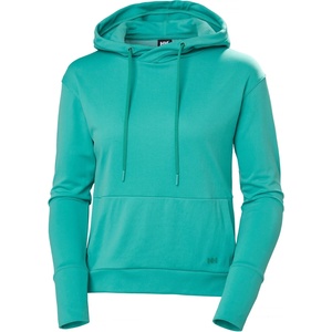 Helly Hansen Дамски поларен пуловер Helly Hansen Women's Lifa Tech Lite Hoodie Fleece jumper - Dark Mint (105-7115-0212)