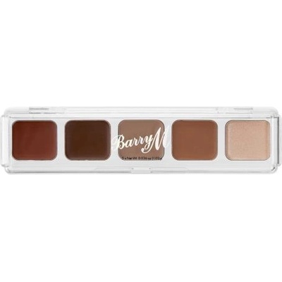 Barry M Cream Eyeshadow Palette палитра кремообразни сенки за очи 5.1 гр нюанс The Nudes