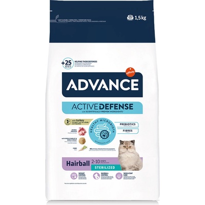 ADVANCE CAT Sterilized Hairball 1,5 kg