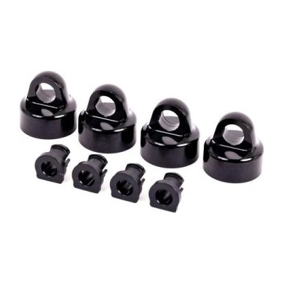 Traxxas алуминиева глава на амортисьор GT-Maxx черно анодирана (4)