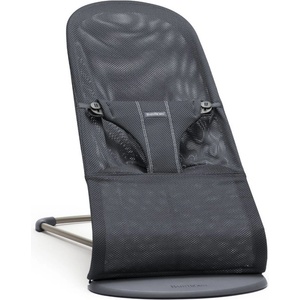 BabyBjörn Бебешки шезлонг BabyBjorn - Bliss, Mesh, Anthracite (1814-006013A) - ozone