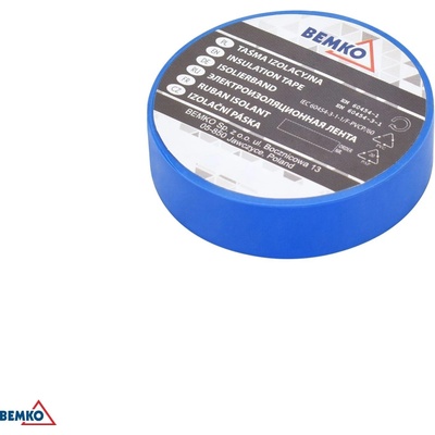 Bemko izolačná páska 19 mm x 20 m modrá BM-E30-PVC1920BU