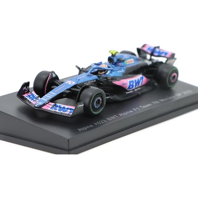 Spark Alpine A523 10 BWT Alpine F1 Team 7th Monaco GP 2023 Model 1:64