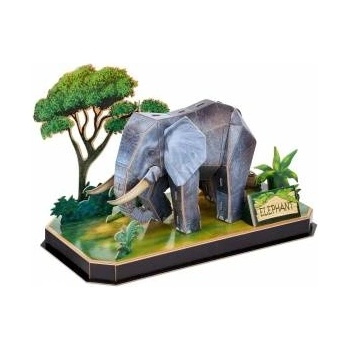 CubicFun 3D Puzzle Animals Slon P858H Cubic Fun