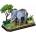 CubicFun 3D Puzzle Animals Slon P858H Cubic Fun