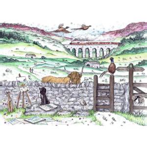 Ravensburger - Puzzle Yorkshire Dales - 1 000 piese