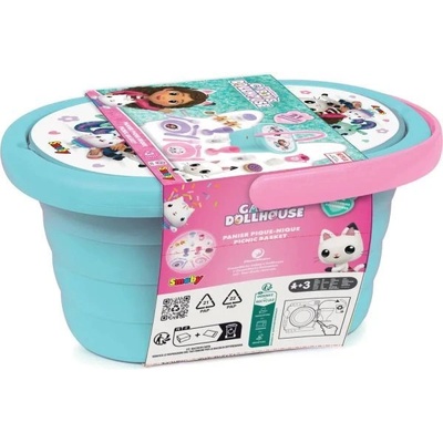 Smoby Smoby: Пикник комплект с кошница за куклена къща Габи - 21 см (7600312506)