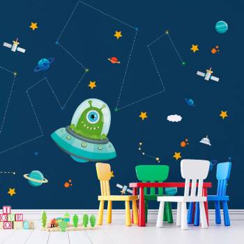 Image 1 of Art Gift Decor Фототапет Извънземно