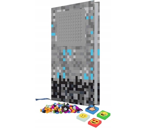 Pixie Crew Zošit linajkový A5 tvrdá obálka Minecraft