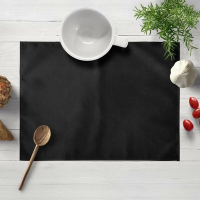Biante Sametové prostírání Velvet Premium SVP-014 Černozelené 35x45cm