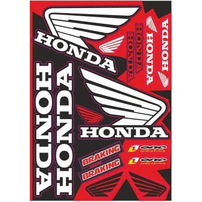Nálepky moto Honda 2