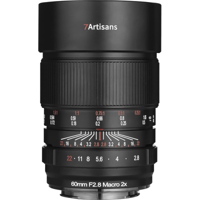7Artisans 60mm f2.8 macro 2x objektiv Canon EOS-R