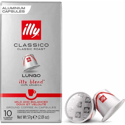 Illy Espresso Lungo 10 ks