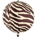 Party Deco Фолиен балон Zebra Stripes Ball (FB407)