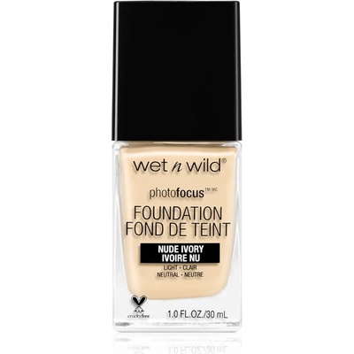 Wet n Wild PhotoFocus матиращ флуид фон дьо тен цвят Nude Ivory 30ml