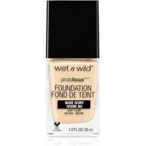Wet n Wild PhotoFocus матиращ флуид фон дьо тен цвят Nude Ivory 30ml