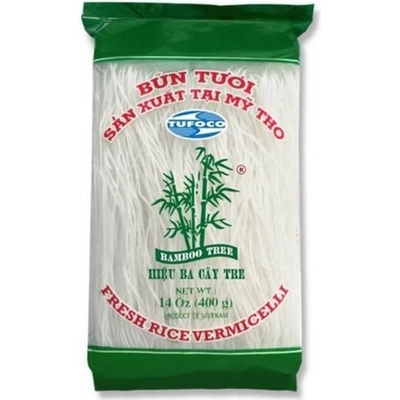 Tufoco Bamboo Tree rýžové nudle 14Oz 400 g