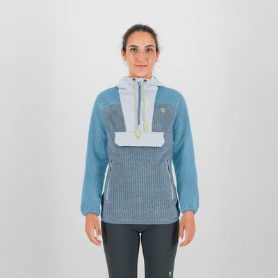 Karpos Rocchetta Vogue Hoodie Halfp Zip Ashley Blue/Sky Blue/Bright White