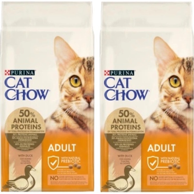 PURINA Cat Chow Adult Duck 2 x 15 kg