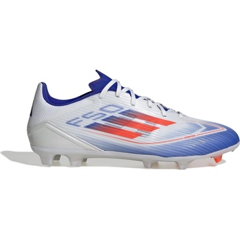 Image 1 of Adidas Футболни бутонки Adidas F50 League Adults Firm Ground Football Boots - White/Red/Blue