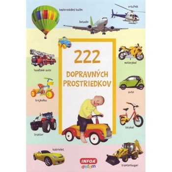 222 dopravných prostredkov