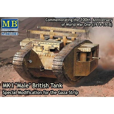 MASTER BOX LTD Mk.I Male British tank Special modification 1:72