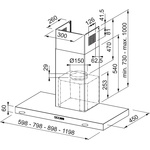 Franke Аспиратор tale 915 w bk franke (325.0657.512)