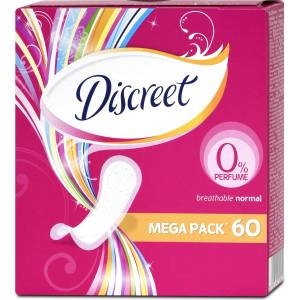 Discreet Ежедневни дамски превръзки, 60 бр (2093355)