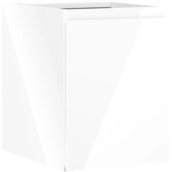 Mexen Orio шкафче за баня под умивалник 35 см, 1 врата, бял гланц - 91A11-03547-1-BF00 (91A11-03547-1-BF00)