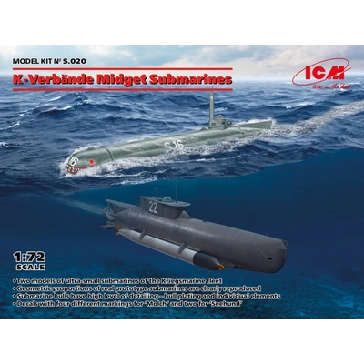 ICM K Verbände Midget Submarines 1:72