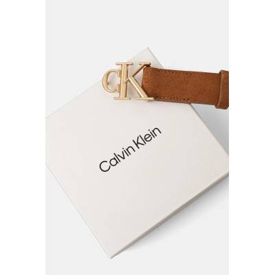Calvin Klein колан дамски от велур (LV04F7144G)