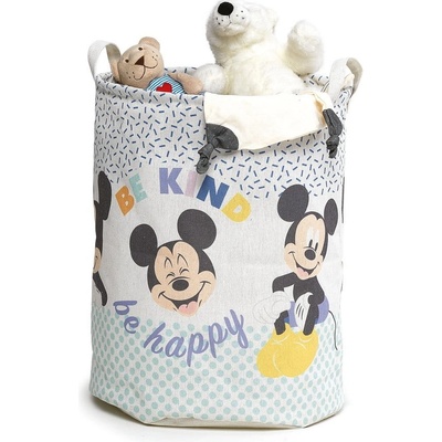 Domopak dětský textilní úložný koš Disney Mickey 45 cm